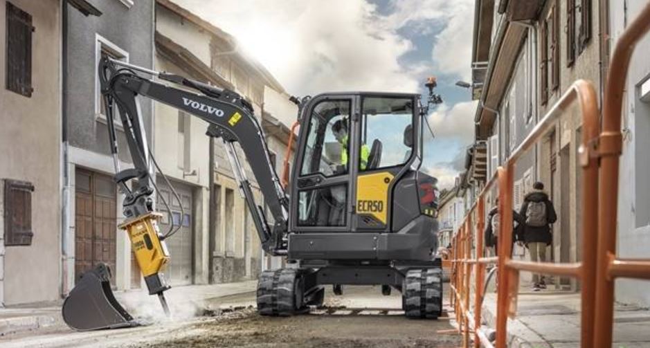 Gravemaskin belter diesel 5,1-6,0 tonn